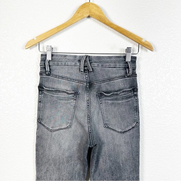 Good American Womens Good Legs Stovepipe Cigarette Jeans in Grey Size 4 / 27 - Picture 6 of 11
